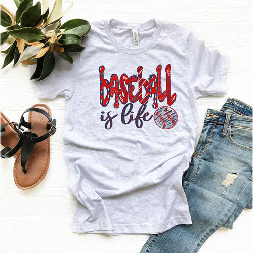 Midwest Tees-Baseball is Life