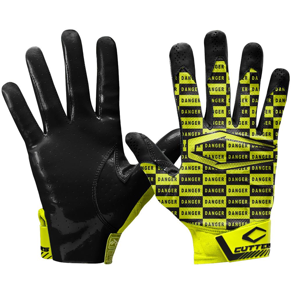 Cutter Danger Rev Pro 4.0 Receiver Football Gloves