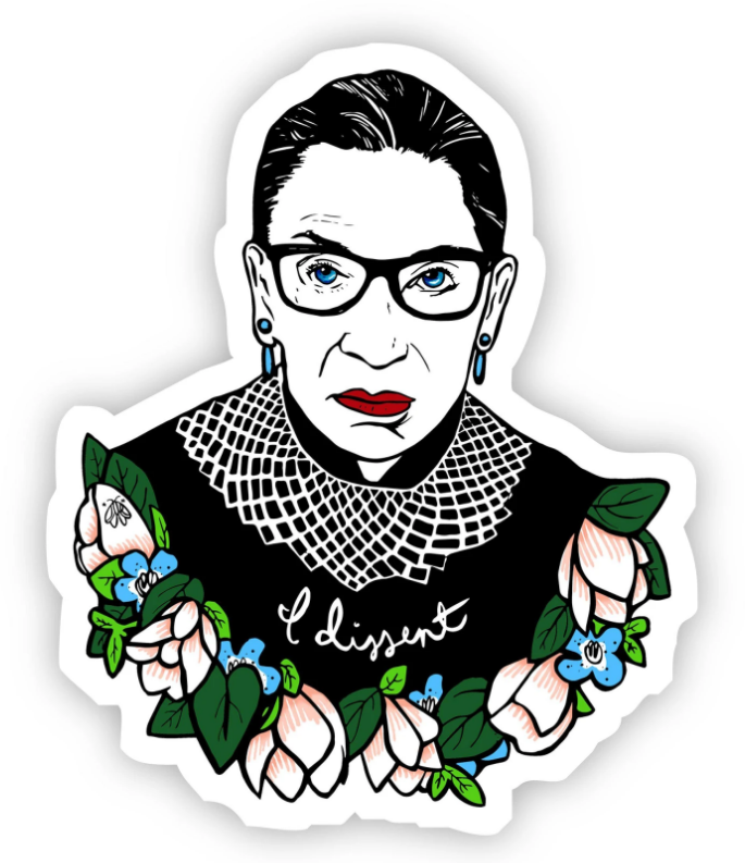 Ruth Bader Ginsburg Sticker