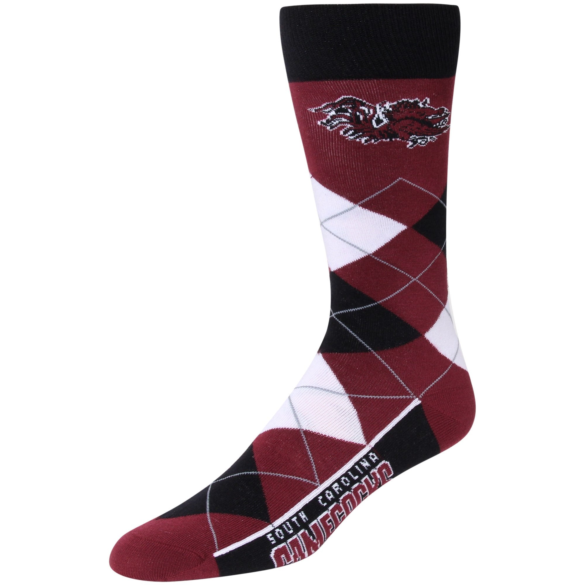 South Carolina Gamecocks Argyle Lineup Socks