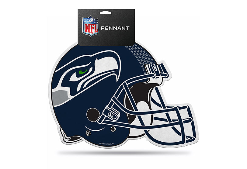 Seattle Seahawks Die Cut Helmet Pennant