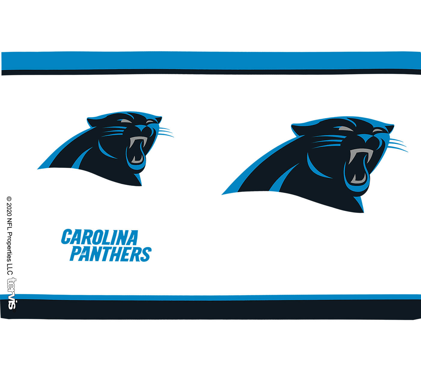 Carolina Panthers 16 oz Tradition Tervis Tumbler