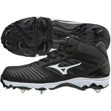 Mizuno Womens' 9-Spike Advanced Sweep 4 Mid Metal Softball Cleats