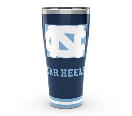 North Carolina Tarheels 30 oz Blocked Tervis Tumbler