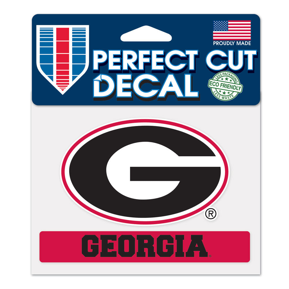 Georgia Bulldogs Perfect Cut Decal