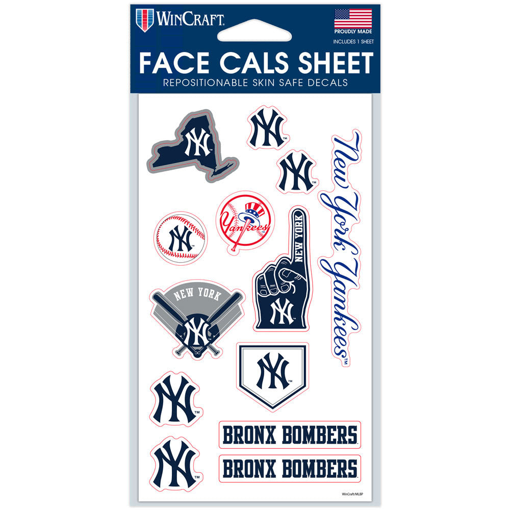 MLB Face Cals Sheet