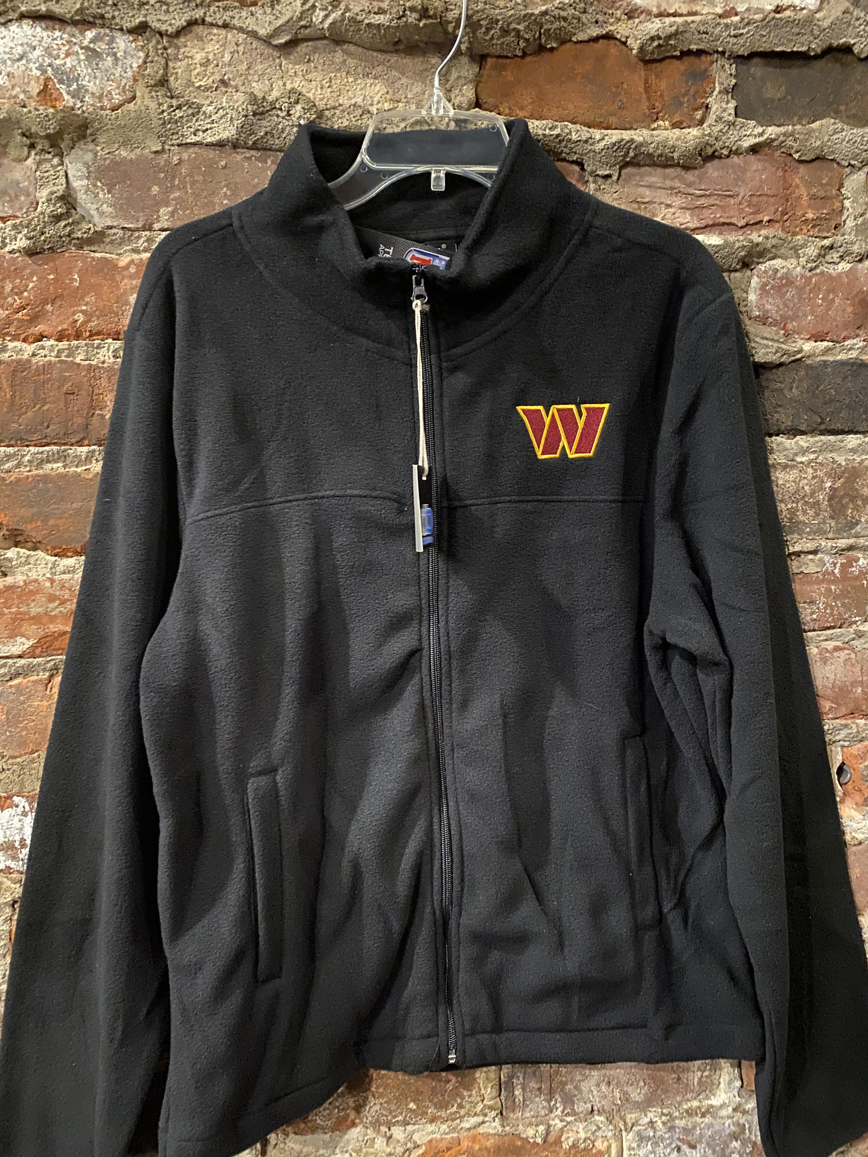 Washington Commanders Adult Hayden Fleece Zip Up Jacket