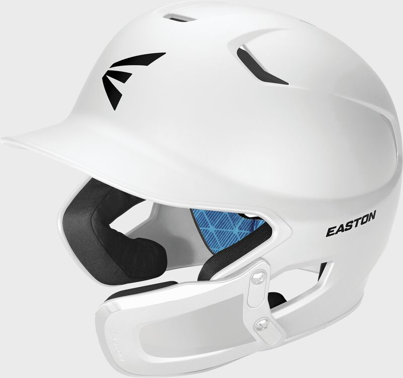 Easton Z5 2.0 Matte Solid Batting Helmet with Universal Jaw Guard