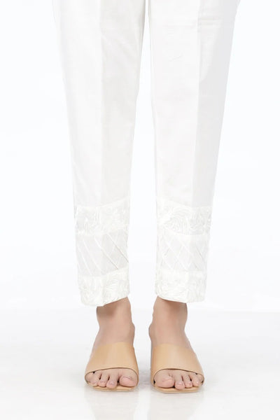 Lakhany 01 Piece Cambric Trousers LSM-T-2530-White
