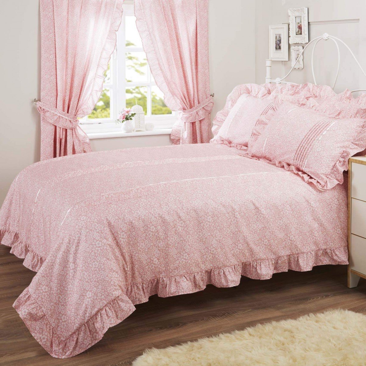 Vantona Country Monique Duvet Cover Set Rose Stylealouduk