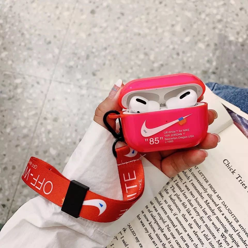 airpods pro nike off white case