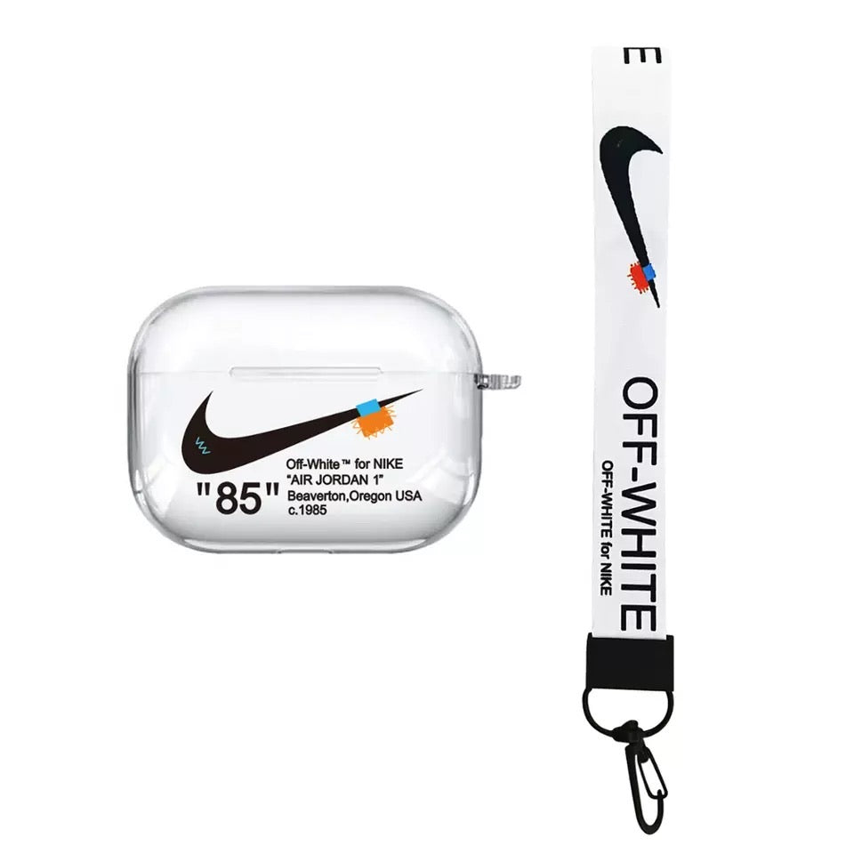 airpods case nike x off white