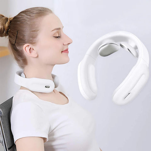 Pulse Massagers Intelligent Neck Massage with Heat Deep Tissue Trigger  Point