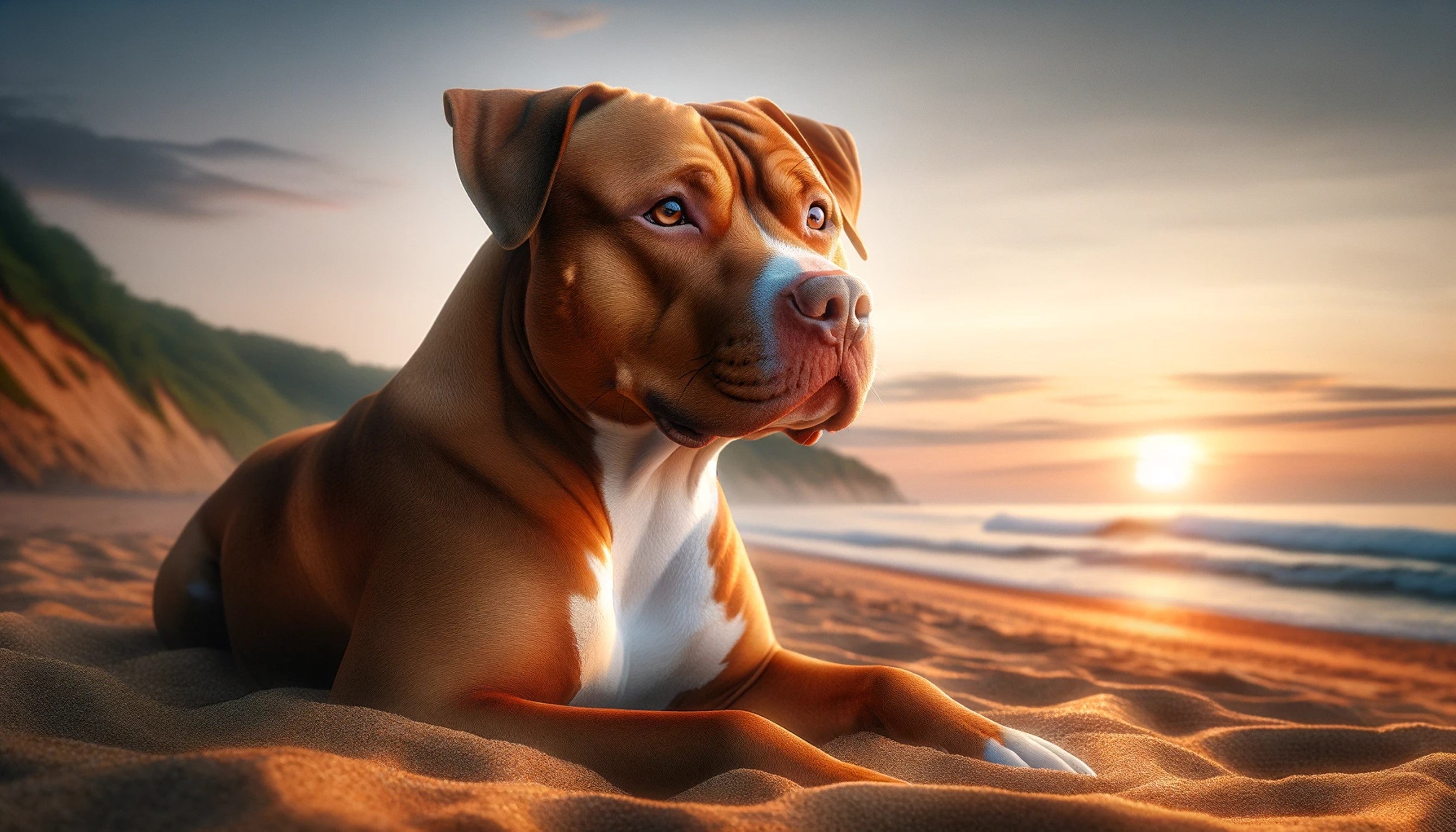Physical traits of Red Nose Pitbulls