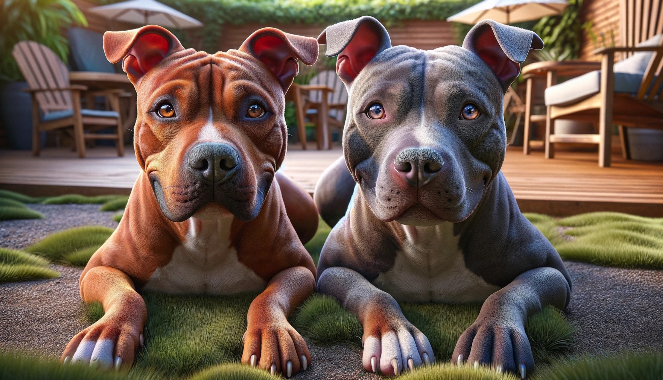 health issues in red nose and blue nose pitbulls