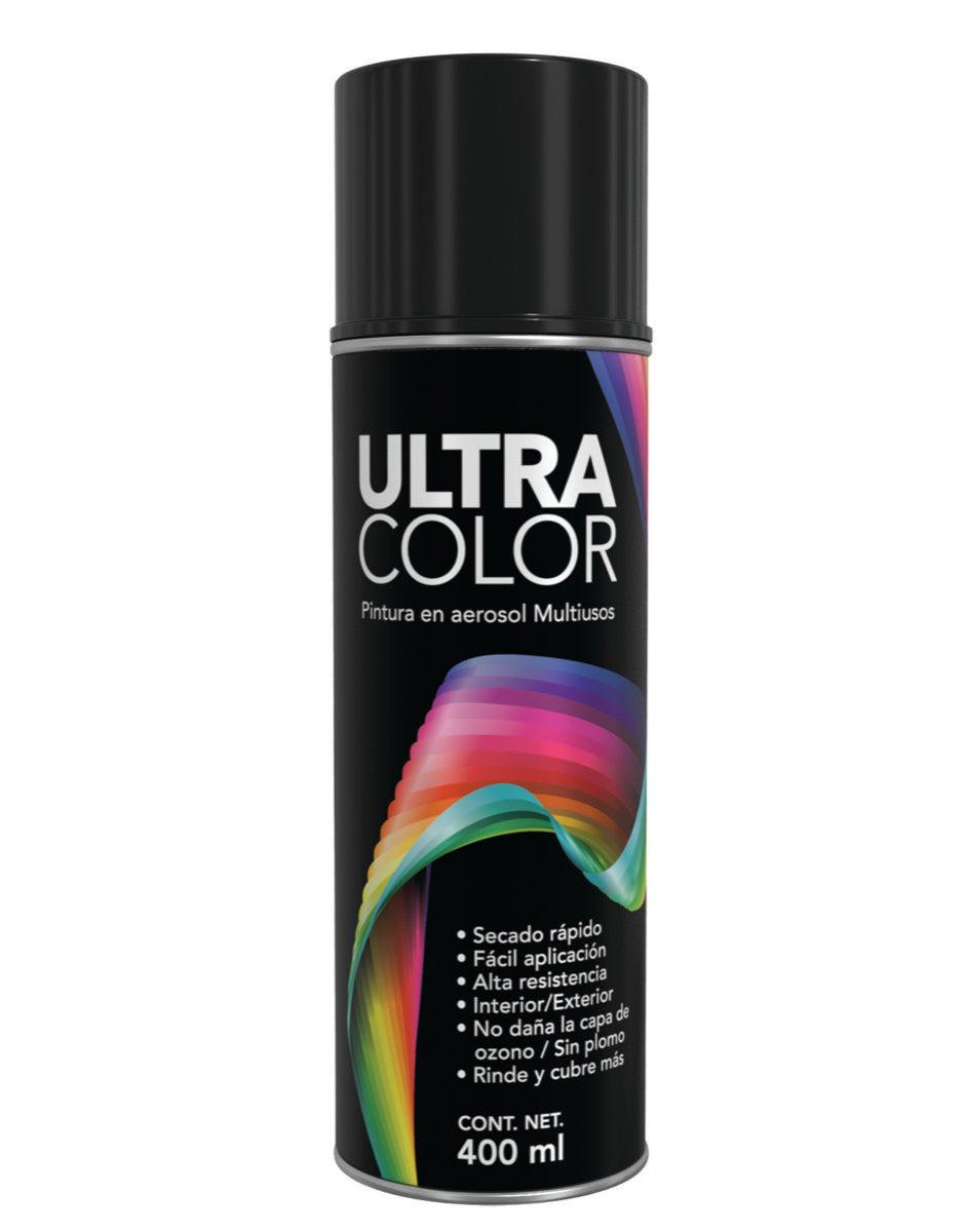 Ultracolor Pintura En Aerosol Negro Satinado 400 Ml — Tonivisa, su Socio de  Negocios