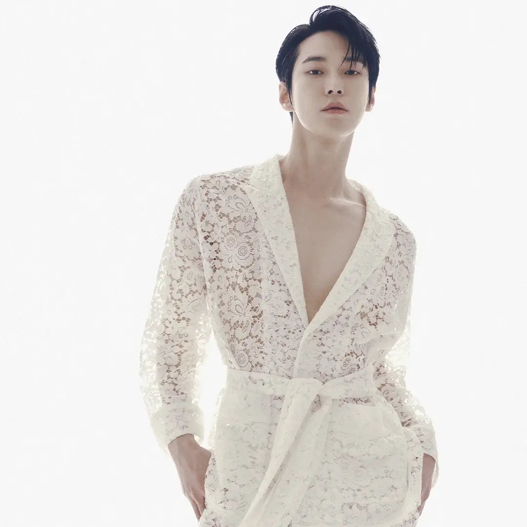Doyoung Captures Dolce&Gabbana's Timeless Sophistication in Men's Apparel