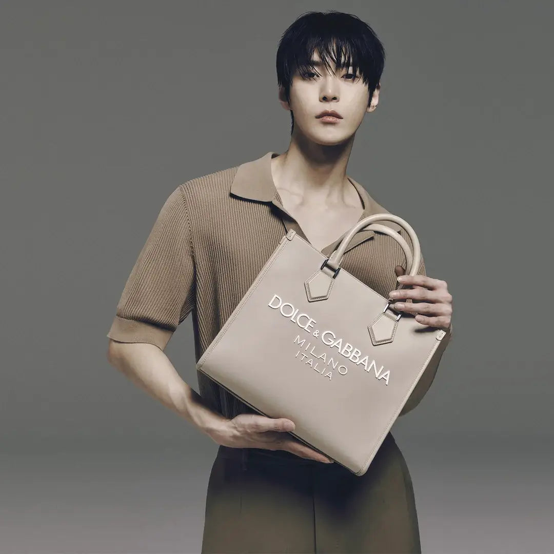 Doyoung Captures Dolce&Gabbana's Timeless Sophistication in Men's Apparel