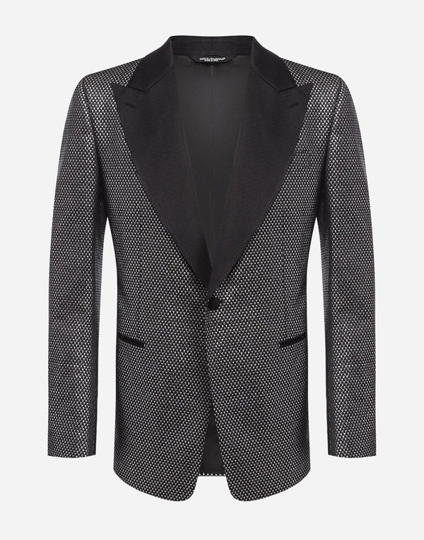 Dolce & Gabbana Quilted Jacquard Jacket