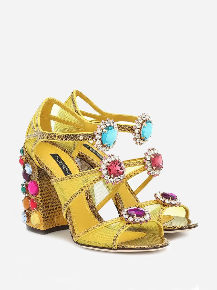 Devotion Pearl-Embellished Sandals