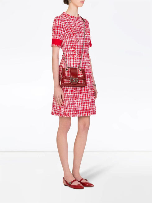 Dolce & Gabbana Tweed Midi Dress | Sendegaro