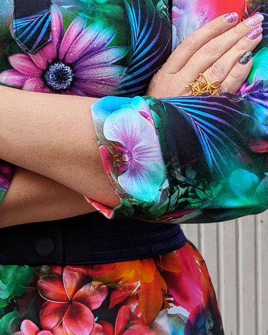 Dagens outfit | Close-up blomstret Annabell kjole