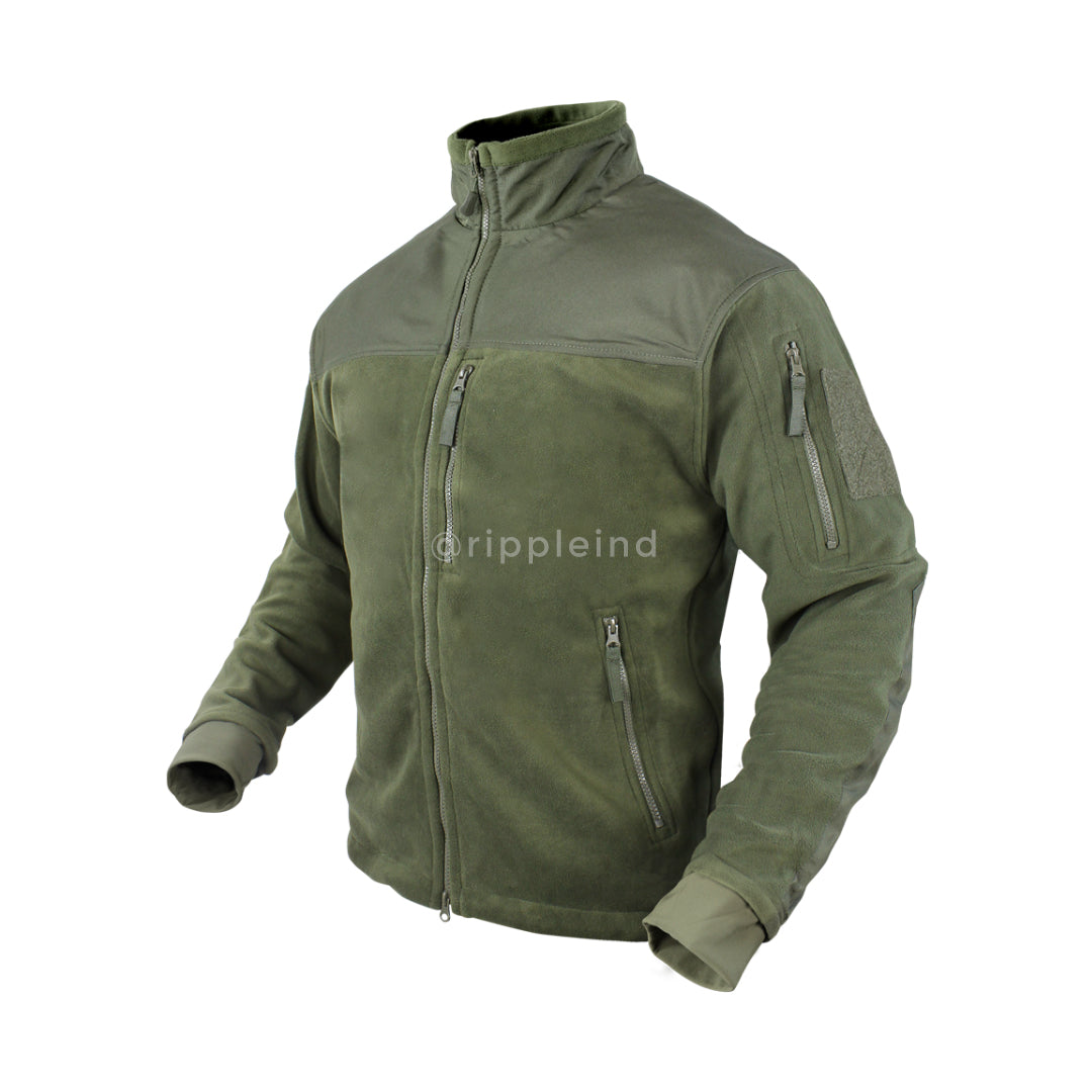 Condor - Olive - ALPHA Micro Fleece Jacket - CLEARANCE - Ripple