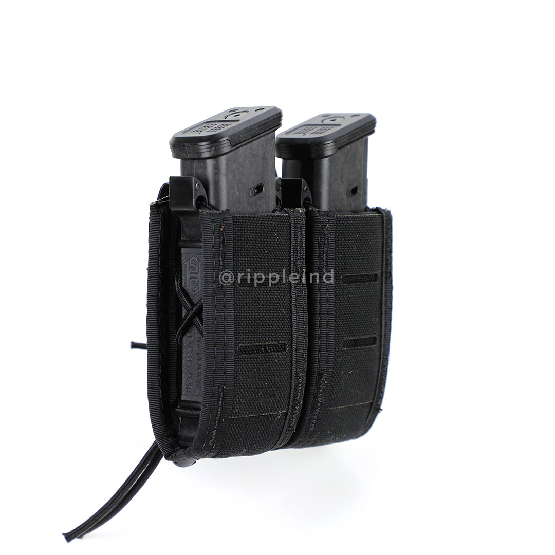 HSGI - Black - DUTY Pistol Taco (Double) - Ripple Industries Ltd.