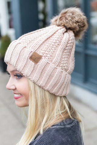 Basic Pink Beanie