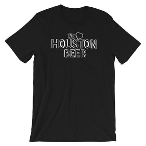We ❤️  Houston OG Black and White T-Shirt