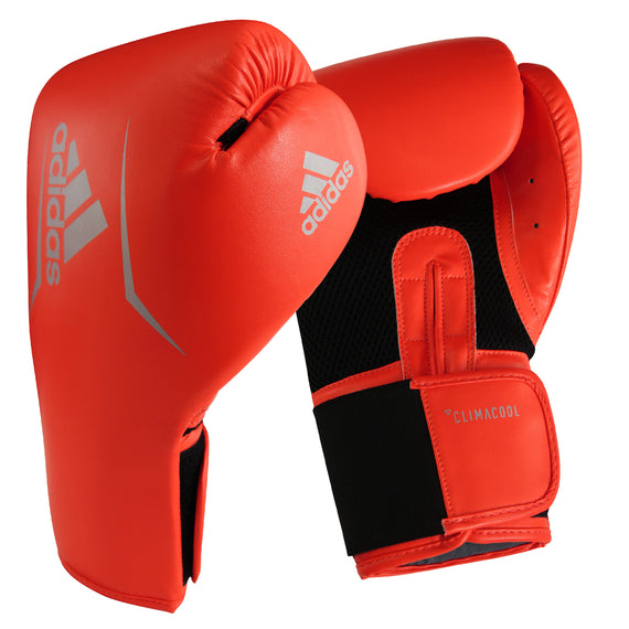 adidas red boxing gloves