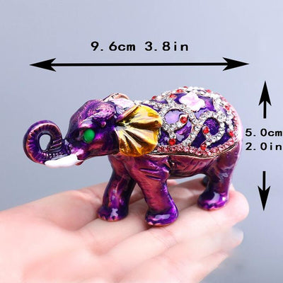 Dimensions du porte bijou éléphant