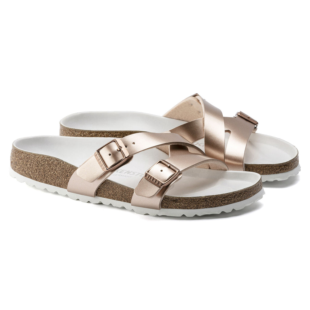 yao metallic slide sandal