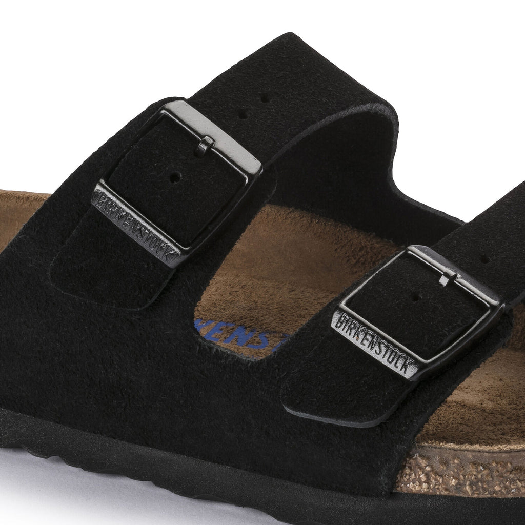 arizona soft footbed oiled nubuck leather black