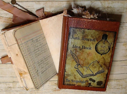 Vintage Junk Journal Idea Book