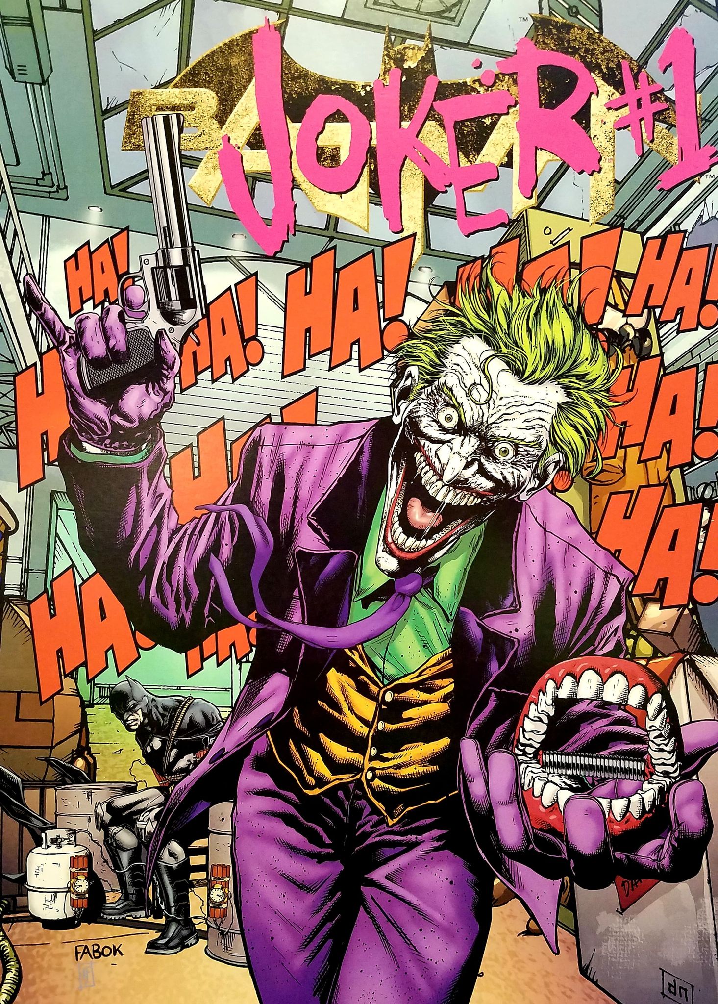 Joker vs. Batman 12x16 FRAMED Art Print by Jason Fabok, New DC Comics –  GrantsComics