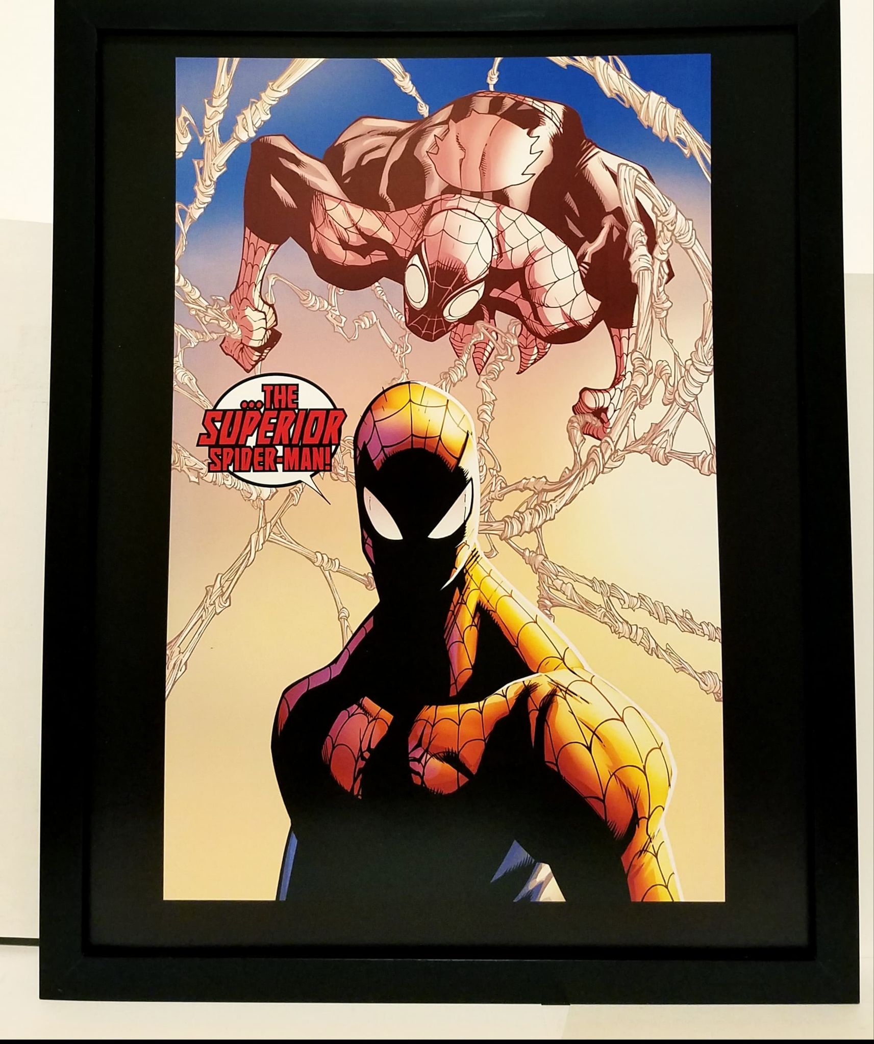 Superior Spider-Man by Humberto Ramos 11x14 FRAMED Marvel Comics Art P –  GrantsComics