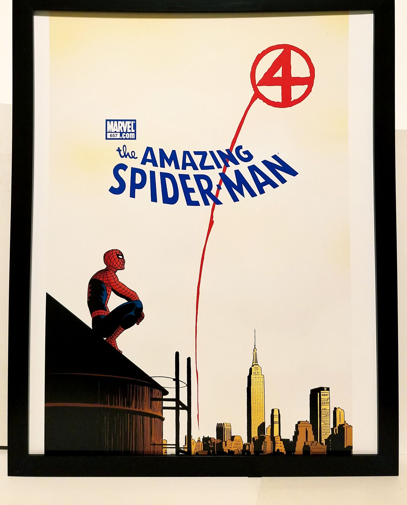 Amazing Spider-Man #657 by Marcos Martin 11x14 FRAMED Marvel Comics Ar –  GrantsComics