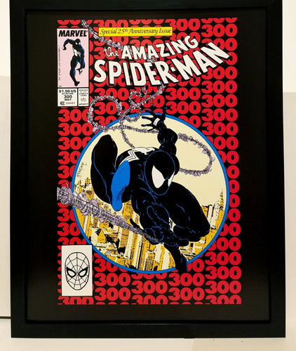 Amazing Spider-Man #300 by Todd McFarlane FRAMED 9x12 Art Print Marvel  Comics Poster
