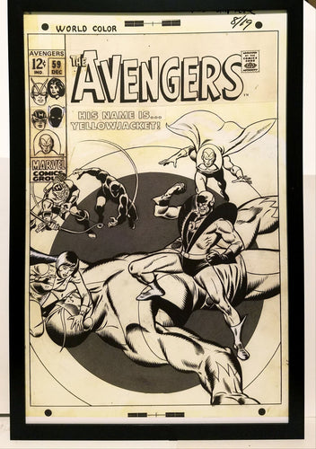 Avengers #60 by John Buscema 11x17 FRAMED Original Art Poster Marvel C –  GrantsComics