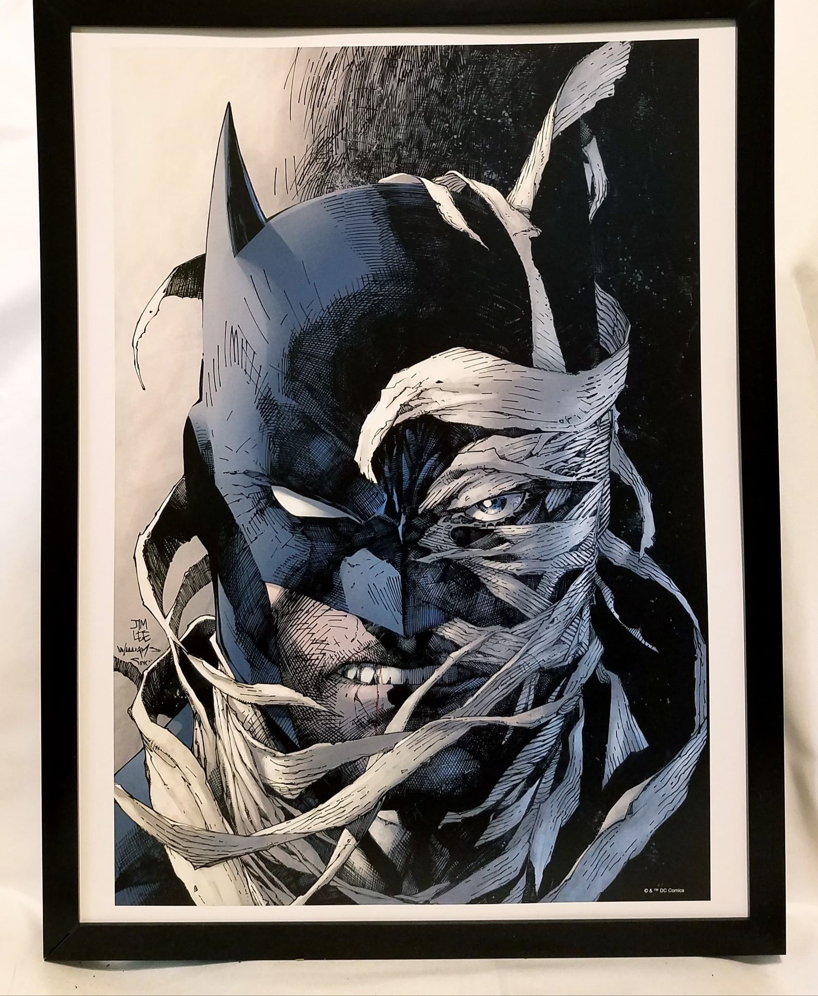 Batman Hush by Jim Lee FRAMED 12x16 Art Print DC Comics Poster –  GrantsComics