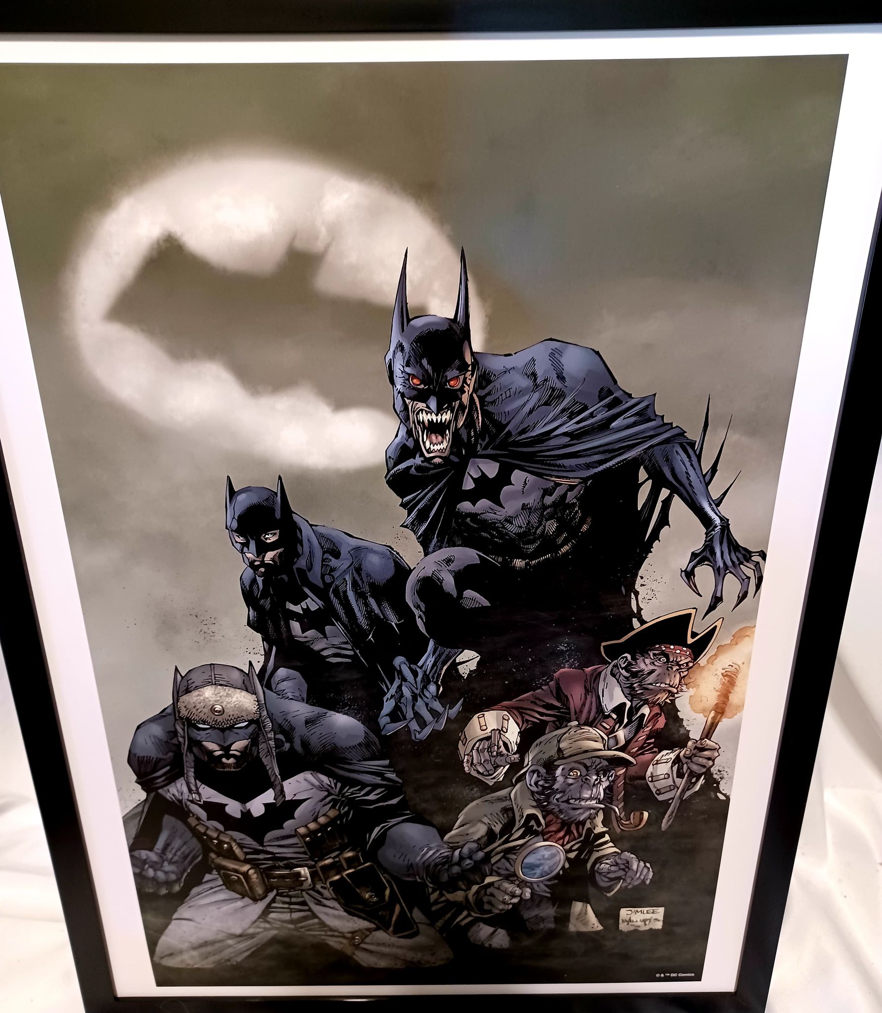 Batman Dark Nights Metal by Jim Lee FRAMED 12x16 Art Print DC Comics P –  GrantsComics