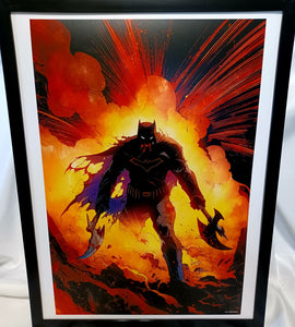 Dark Nights Metal Batman by Greg Capullo FRAMED 12x16 Art Print DC Com –  GrantsComics