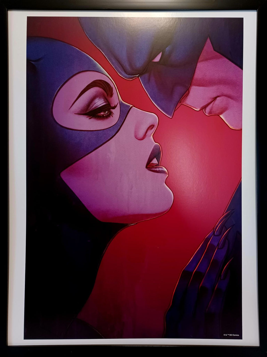Catwoman & Batman by Jenny Frison FRAMED 12x16 Art Print DC Comics Pos –  GrantsComics