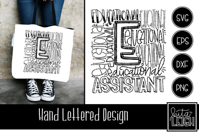 Educational Assistant Typography