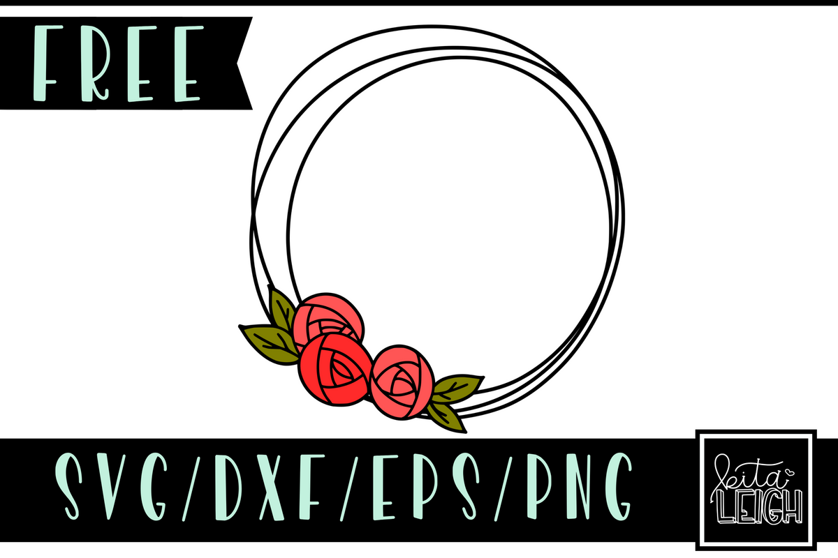 Free Free 230 Svg Flower Wreath Free SVG PNG EPS DXF File