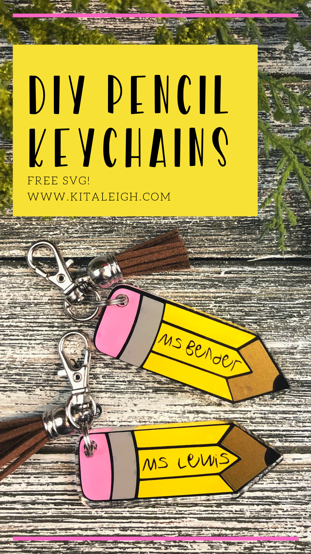 Download Diy Pencil Keychains Kitaleigh Llc