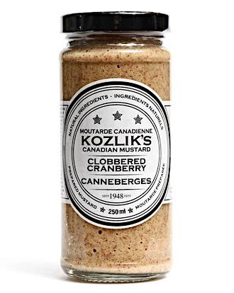 Kozlik's Clobbered Cranberry Savoury Mustard