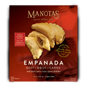 Empanadas - pkg of 4 - organic chicken, beef, vegan