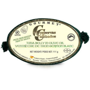 Gourmet Tuna Belly in Olive Oil - Conservas de Cambados - 111g